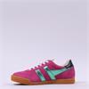 Gola Elan Glitz Retro Gumsole Trainer - Fuchsia Emerald